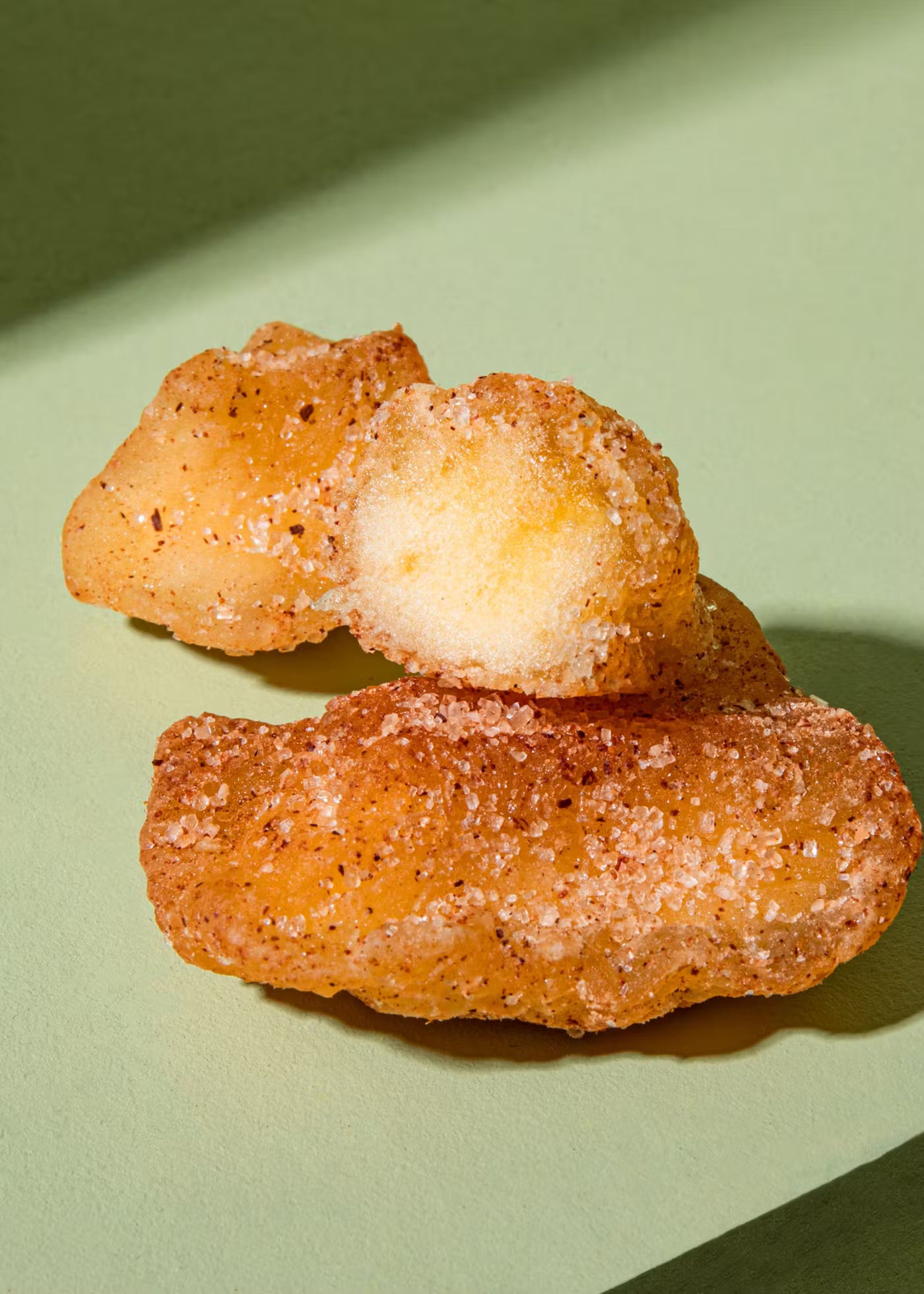 Pommes séchées à la cannelle et sucre