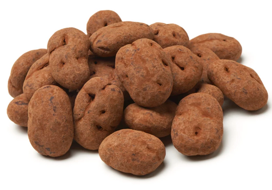 Truffes de noix de pécan au chocolat au lait et fleur de sel.