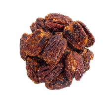 Noix de pécan caramélisées et épicées au Chili Thai