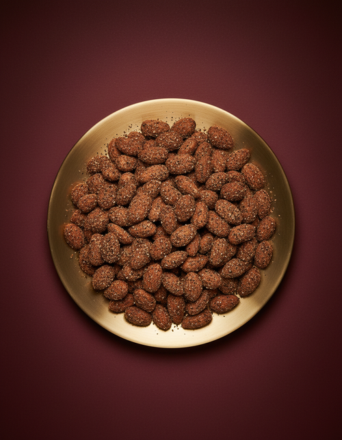 Amandes à la truffe blanche et noire