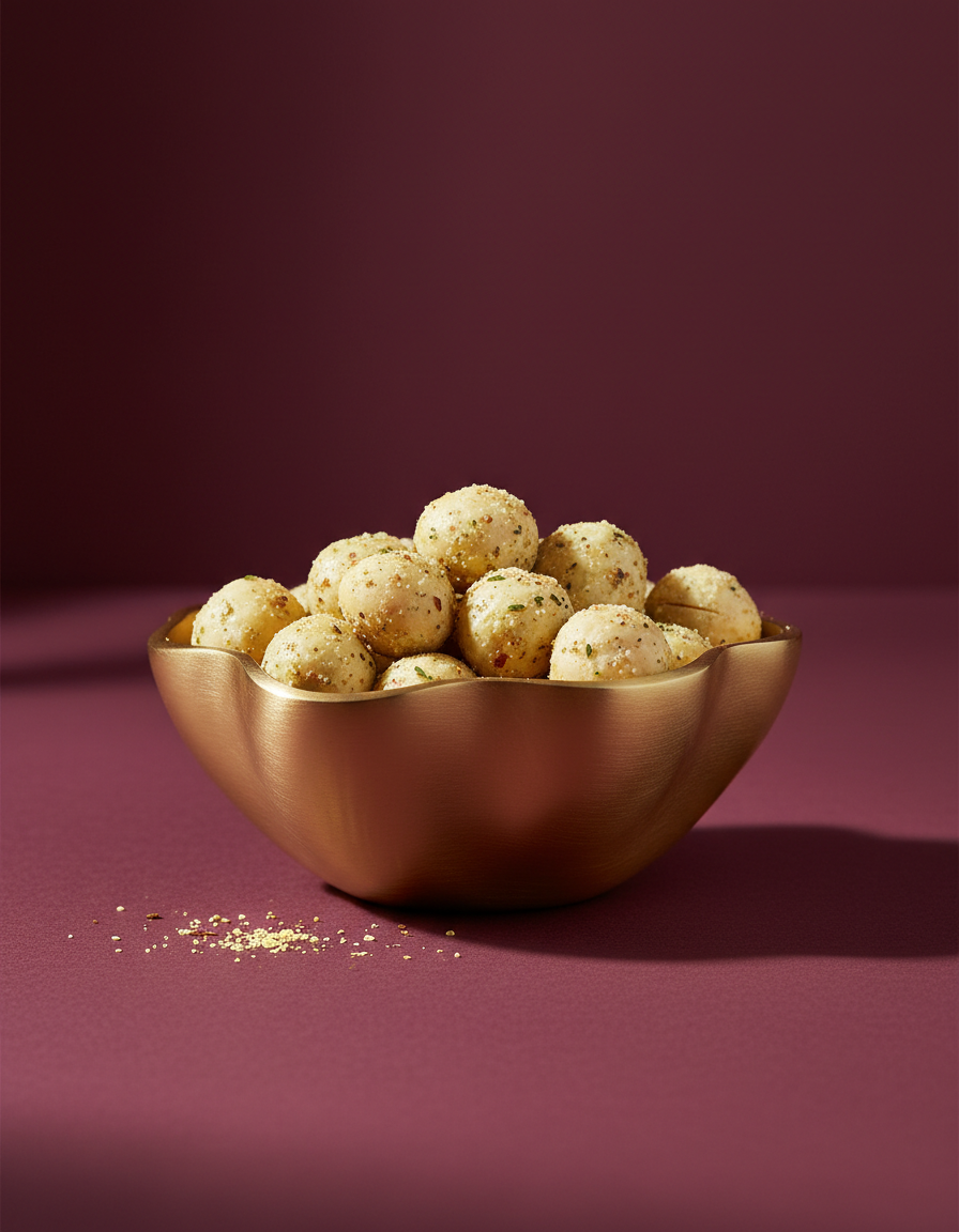 Noix de macadamia onion cream