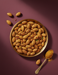 Amandes au curry gingembre et orange