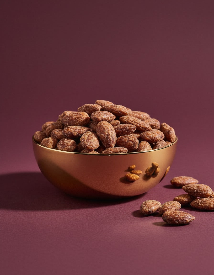 Amandes caramélisées bio