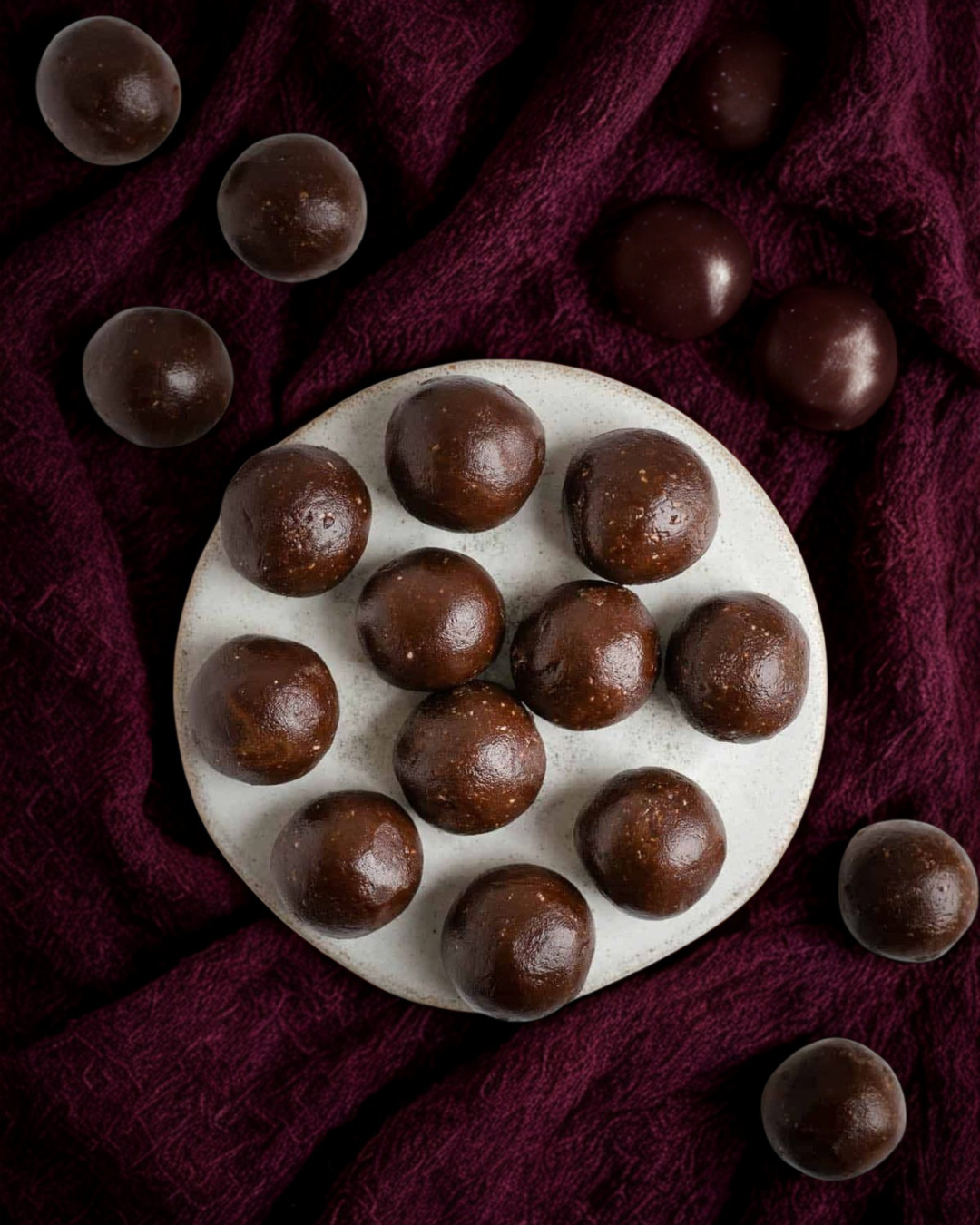 Truffes de fruits secs protéinées