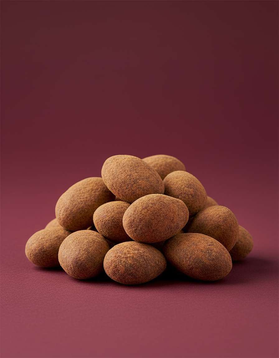 Amandes au chocolat  et à la cannelle