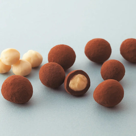 Truffes de macadamia au cacao