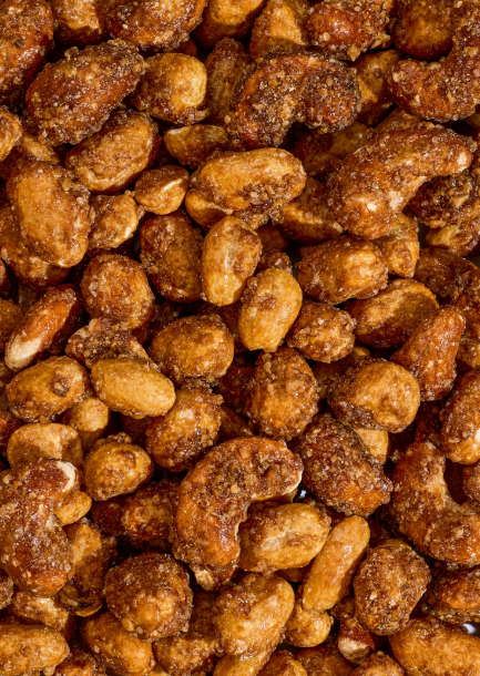 Cacahuètes et cajou mix au caramel salé 200g