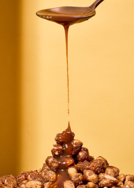 Cacahuètes et cajou mix au caramel salé 200g