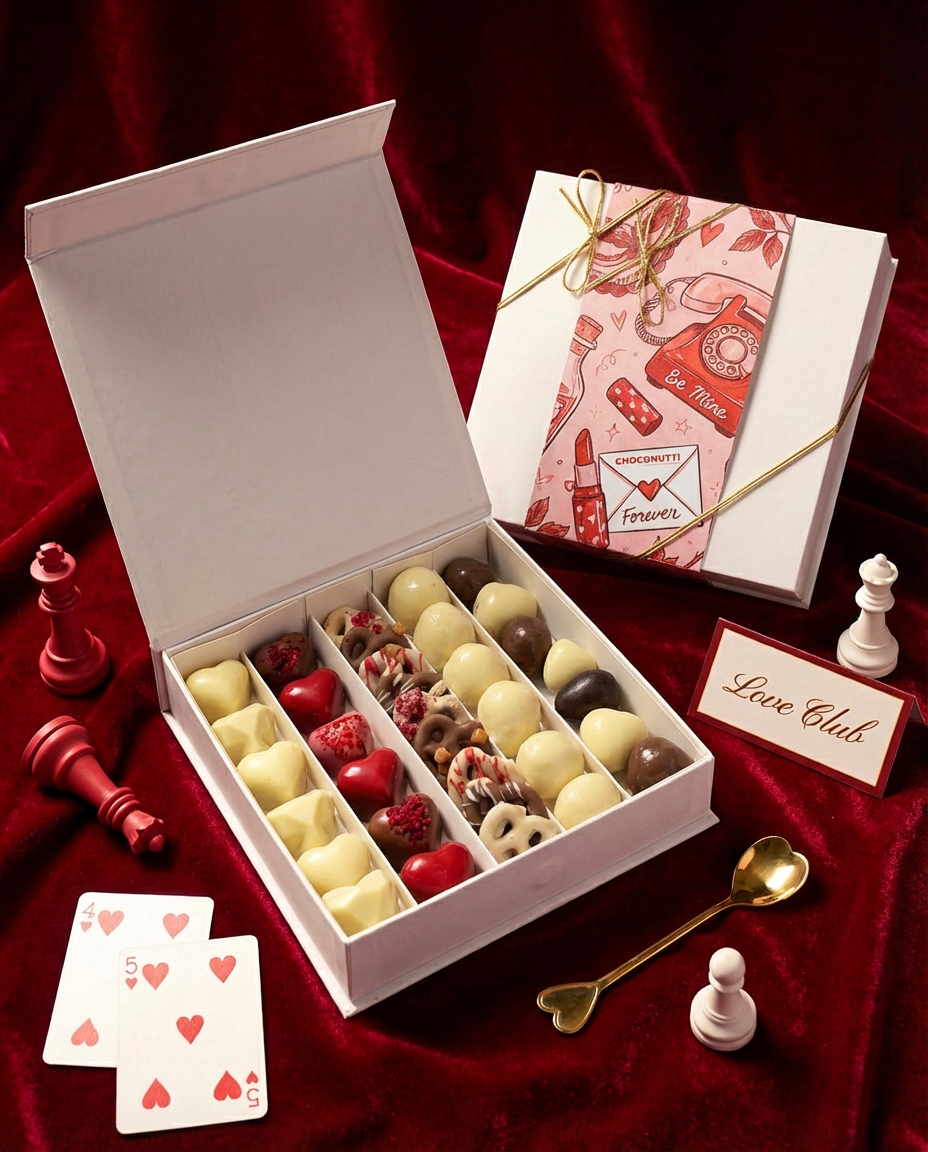 Be my valentine chocolate box