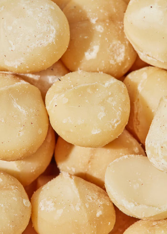 Noix de macadamia onion cream