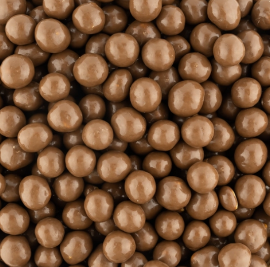 Noisettes caramélisées enrobées de chocolat au lait 300g