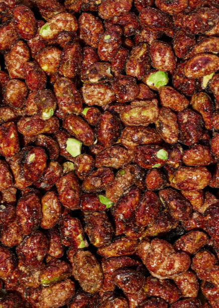Pistaches bio grillées au caramel salé 250g